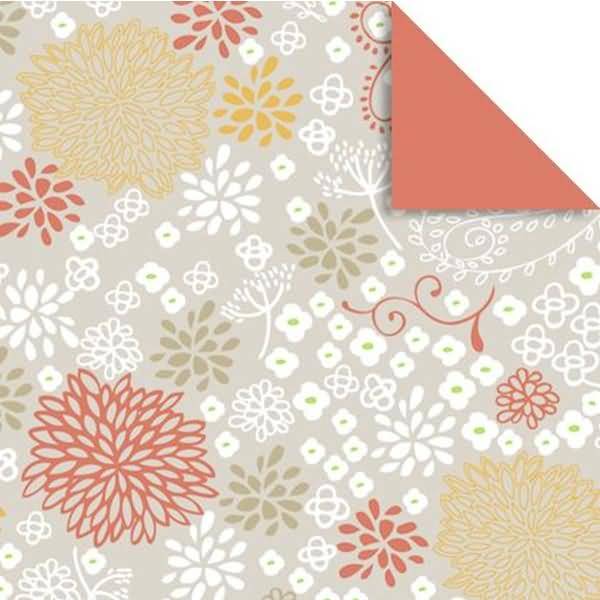 Faltblätter Florentine Chrysanthemen 80g/qm 15x15cm VE=65 Blatt Motiv 01