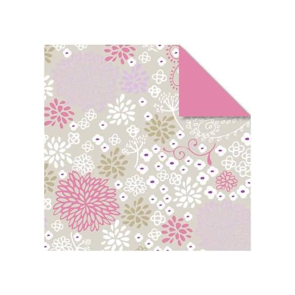 Faltblätter Florentine Chrysanthemen 80g/qm 10x10cm VE=65 Blatt Motiv 02