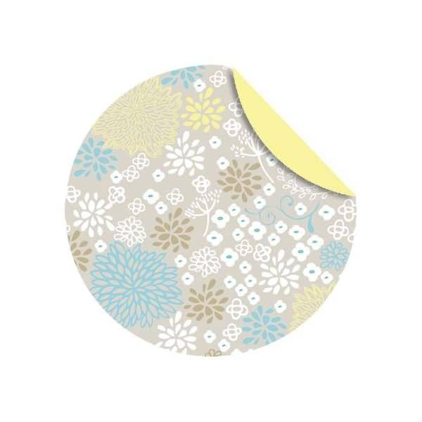 Faltblätter Florentine Chrysanthemen 80g/qm 10cm RU,65B Motiv 03