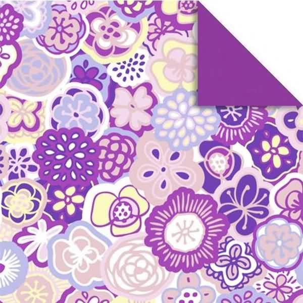 Faltblätter Florentine Flower Power 80g/qm 15x15cm VE=65 Blatt Motiv 01