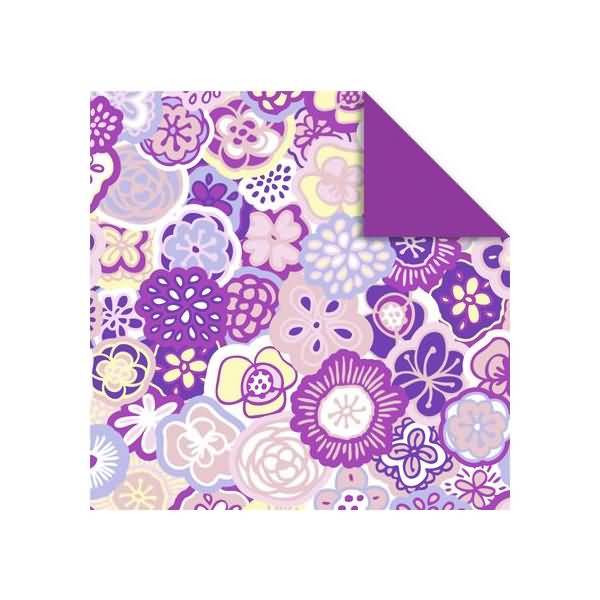 Faltblätter Florentine Flower Power 80g/qm 10x10cm VE=65 Blatt Motiv 01