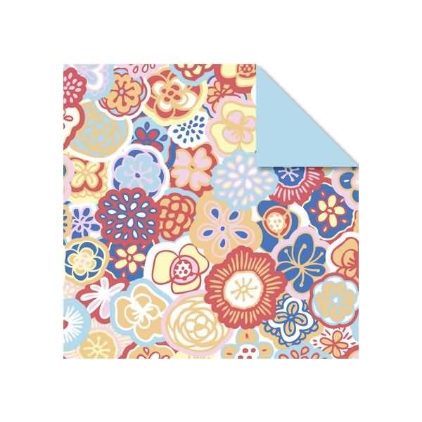Faltblätter Florentine Flower Power 80g/qm 10x10cm VE=65 Blatt Motiv 02