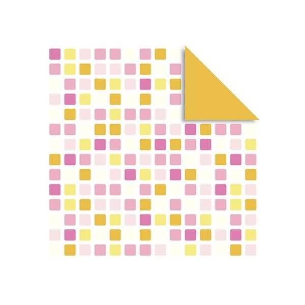 Faltblätter Florentine Mosaik 80g/qm 15x15cm VE=65 Blatt Motiv 02