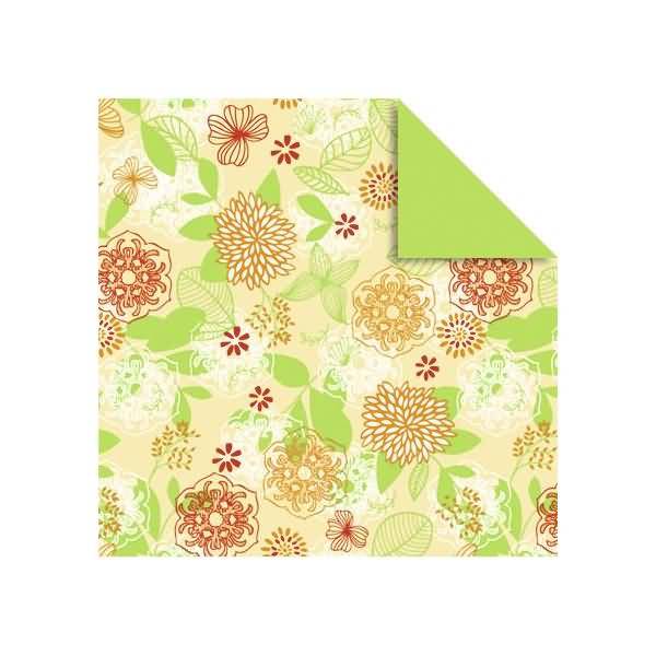 Faltblätter Florentine Springtime 80g/qm 15x15cm VE=65 Blatt Motiv 03