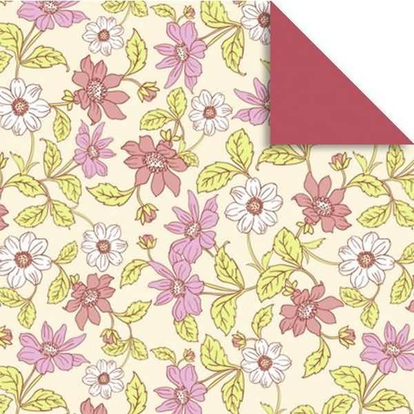 Faltblätter Florentine Anemonen 80g/qm 15x15cm VE=65 Blatt Motiv 01