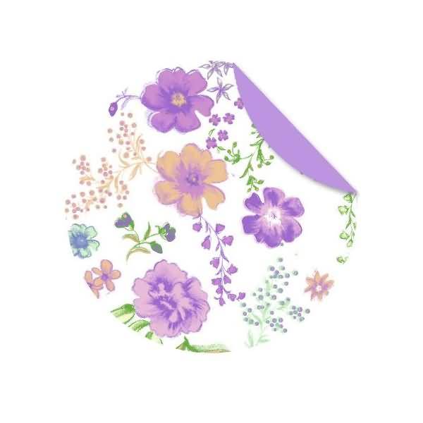 Faltblätter Florentine Romance 80g/qm 10cm rund VE=65 Blatt Motiv 02