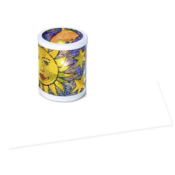 Laternenzuschnitte Windrad-Kreativ-Folie 20x50cm VE=25 Blatt