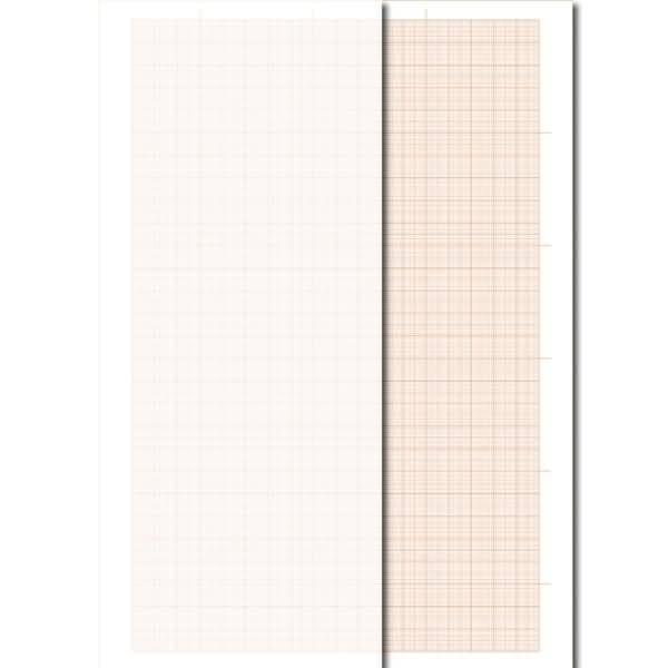 Transparentpapier Block 85g/qm A4 VE=25 Blatt weiß