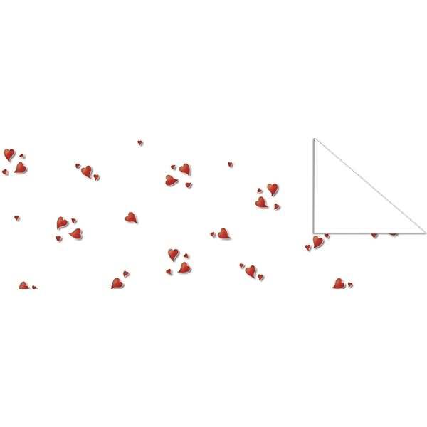 Tonkarton 220g/qm 49,5x68cm Heartbeat Love