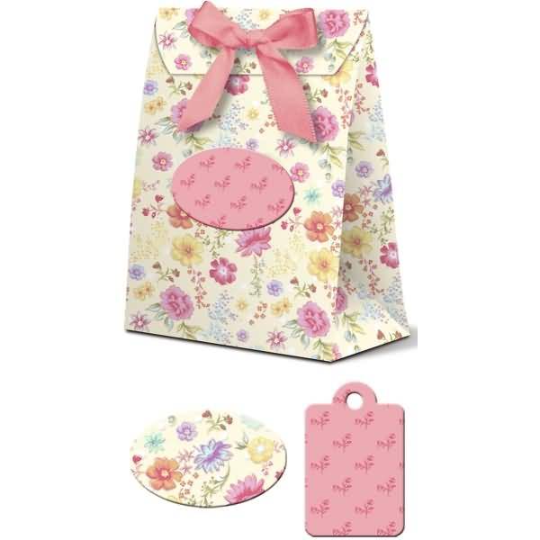 Geschenkbox-Set Frühling Boxen sortiert VE=5 Stück