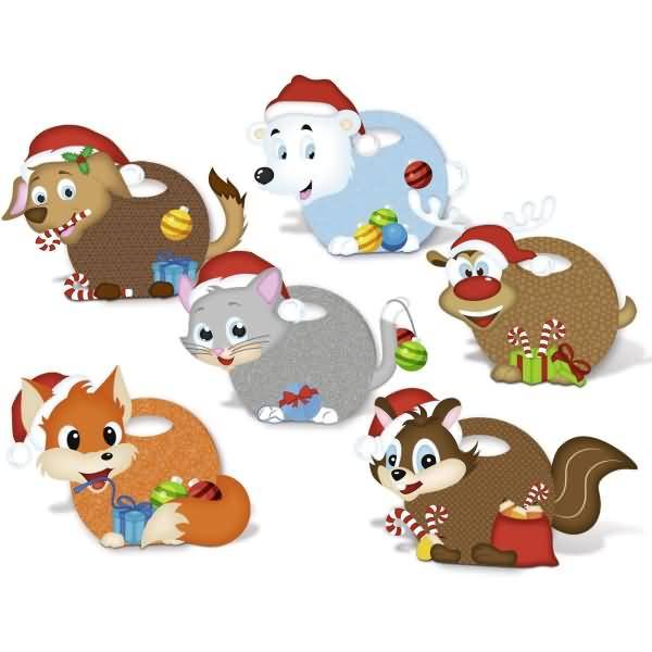 Lustige Geschenktaschen 'Weihnachten'