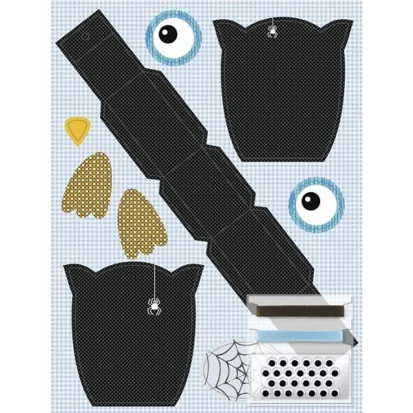 Geschenkboxen Eulen 'Set 2' 9,5x11x4cm