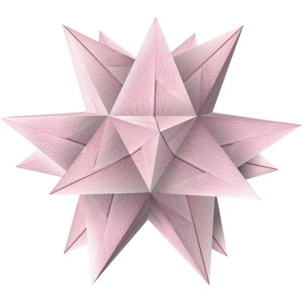 Faltblätter Aurelio Stern Crush Paper 120g/qm 15x15cm VE=33 BLatt rosa