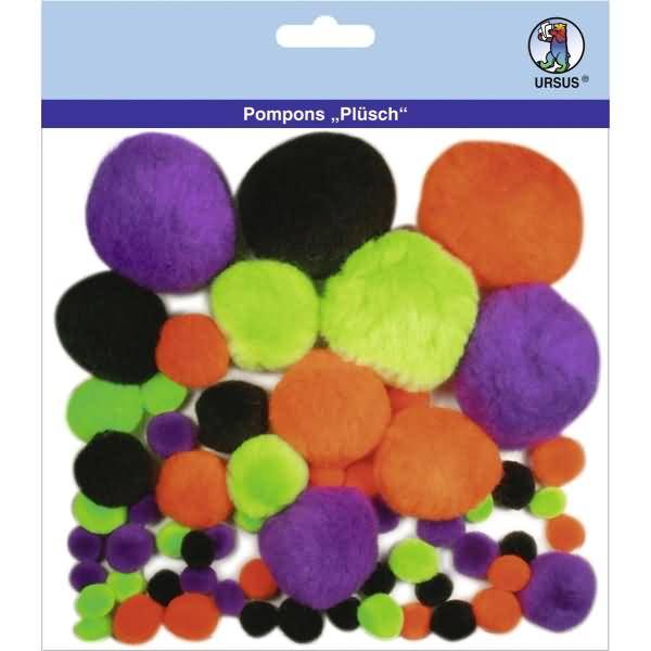 Pompons 'Plüsch' Motiv 08