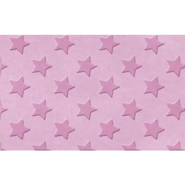 Alu-Sternchenfolie Nachfüllrolle 50x80cm rosa