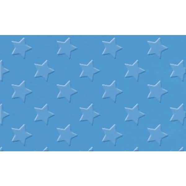 Alu-Sternchenfolie Nachfüllrolle 50x80cm dunkelblau