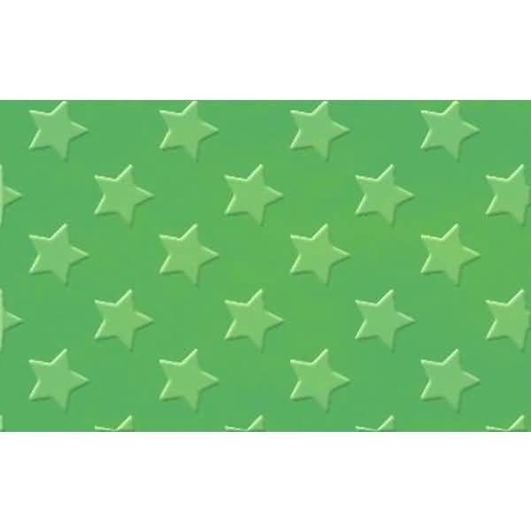 Alu-Sternchenfolie Nachfüllrolle 50x80cm dunkelgrün