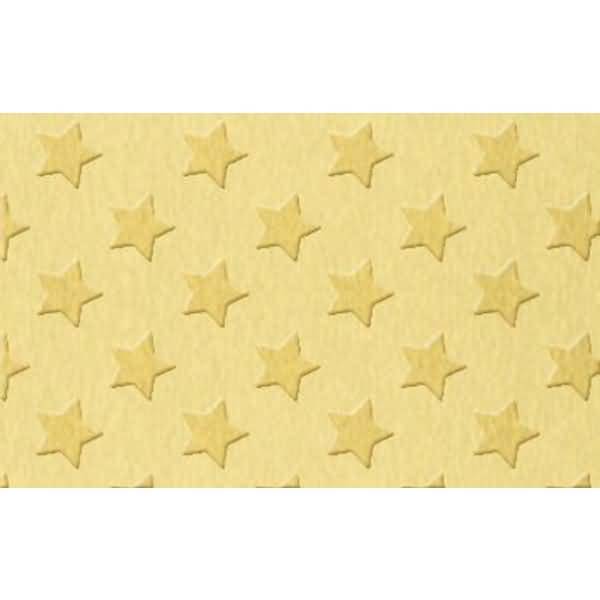 Alu-Sternchenfolie Rolle 10mx50cm gold