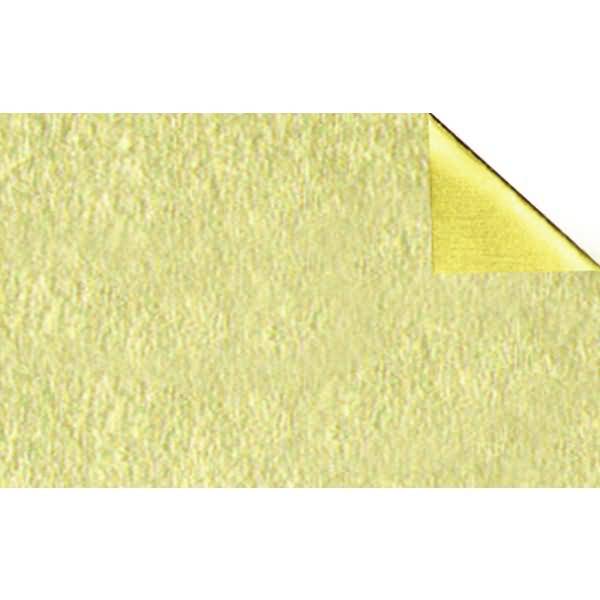Alufolie Nachfüllrolle 50x80cm gold/gold matt