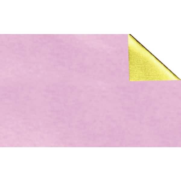 Alufolie Nachfüllrolle 50x80cm gold/rosa
