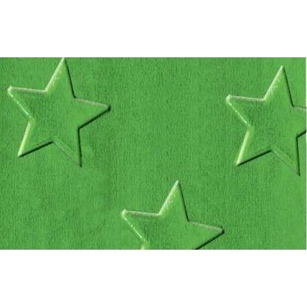 Alu-Sternchenkarton 300g/qm 50x70cm VE=10 Bogen dunkelgrün