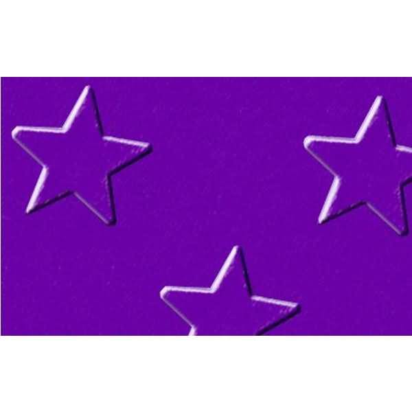 Alu-Sternchenkarton 300g/qm 35x50cm VE=10 Blatt violett