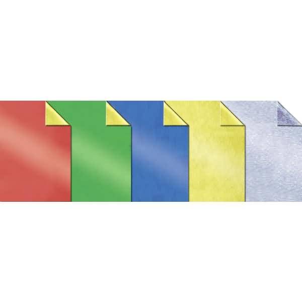 Alufolie 30x50cm VE=25 Blatt sortiert
