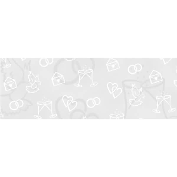 Transparentpapier 115g/qm A4 VE=5 Blatt White Line Hochzeit