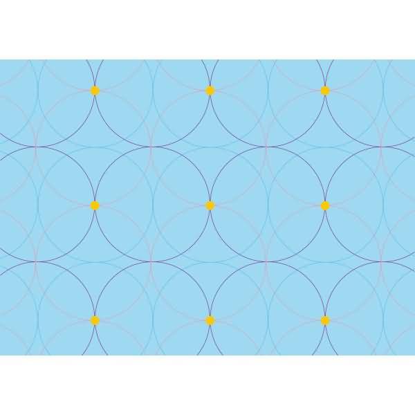 Transparentpapier 115g/qm A4 VE=5 Blatt Zirkel türkis