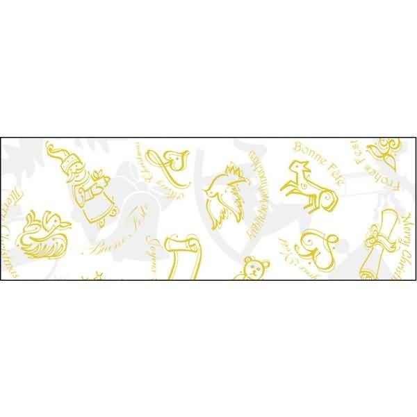 Transparentpapier 115g/qm A4 VE=25 Blatt Christmas weiß