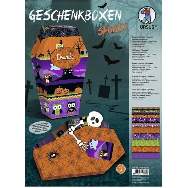 Geschenkbox Spooky VE=6 Stück Motiv 01