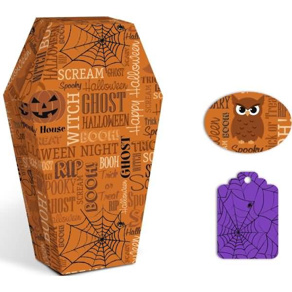 Geschenkbox Spooky VE=6 Stück Motiv 01