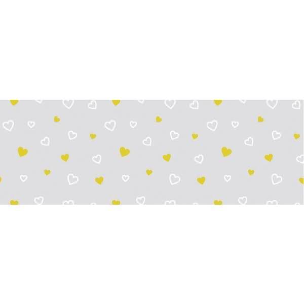 Transparentpapier 115g/qm A4 VE=5 Blatt Golden Line herzen