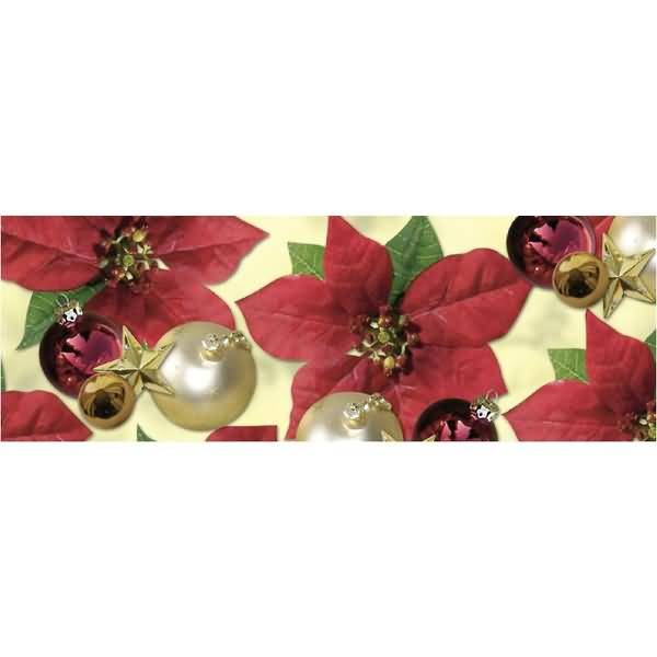 Transparentpapier 115g/qm A4 VE=5 Blatt Weihnachtssterne rot