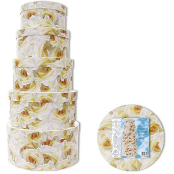 Geschenkkarton-Set Rosen VE=5 Stück