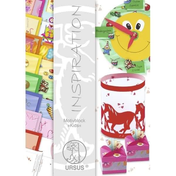 Transparentpapier Motivblock 'Kids' A4 27 Blatt