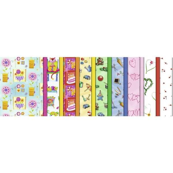 Transparentpapier Motivblock 'Kids' A4 27 Blatt