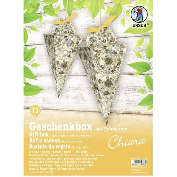 Geschenkbox Chiara 7,5x20x7,5cm VE=5 Stück Motiv: 13