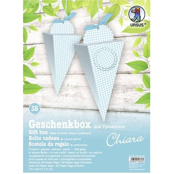 Geschenkbox Chiara 7,5x20x7,5cm VE=5 Stück Motiv: 38