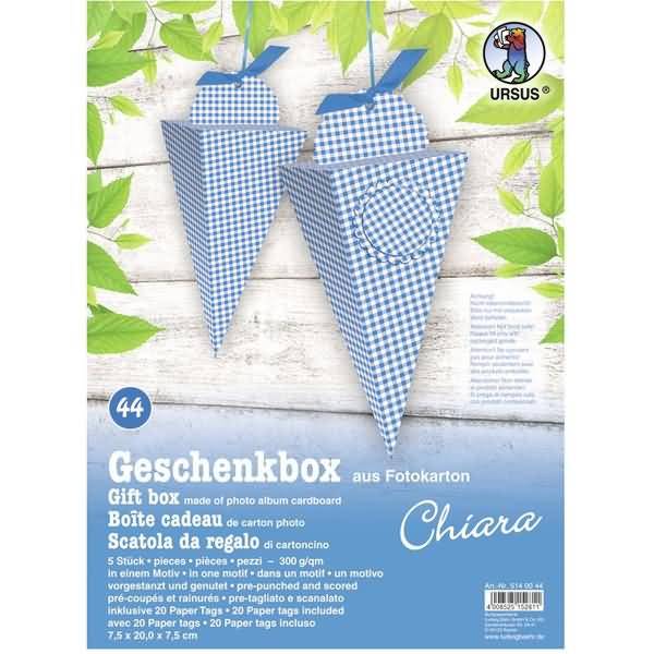 Geschenkbox Chiara 7,5x20x7,5cm VE=5 Stück Motiv: 44