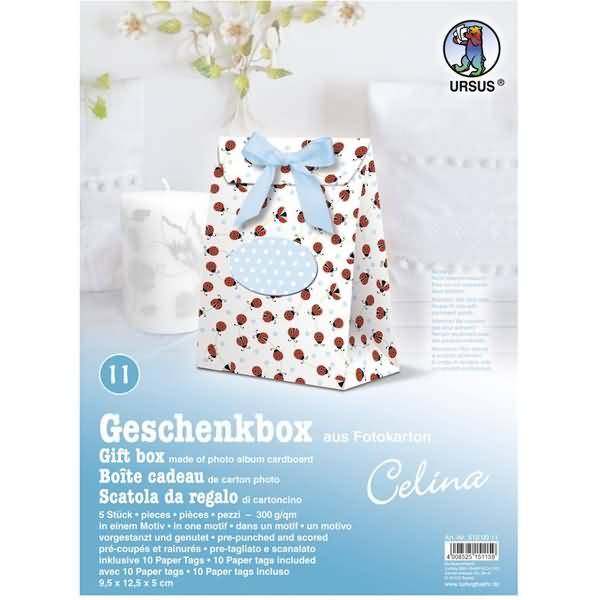 Geschenkbox Celina 9,5x12,5x5cm VE=5 Stück Motiv: 11