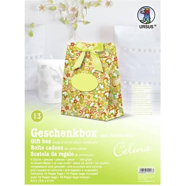Geschenkbox Celina 9,5x12,5x5cm VE=5 Stück Motiv: 13