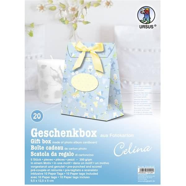 Geschenkbox Celina 9,5x12,5x5cm VE=5 Stück Motiv: 20
