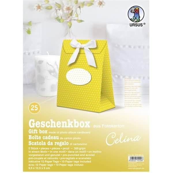Geschenkbox Celina 9,5x12,5x5cm VE=5 Stück Motiv: 25