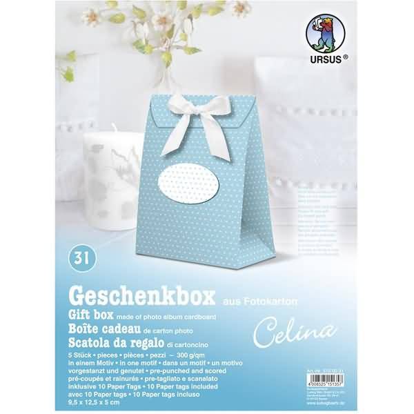 Geschenkbox Celina 9,5x12,5x5cm VE=5 Stück Motiv: 31