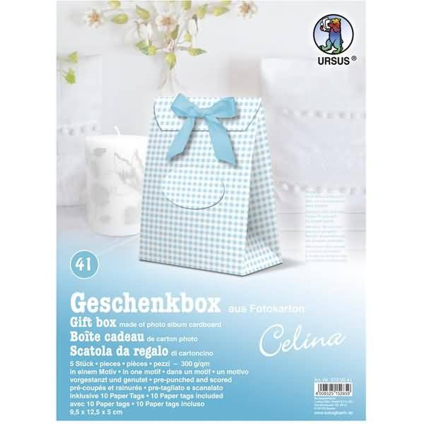 Geschenkbox Celina 9,5x12,5x5cm VE=5 Stück Motiv: 41