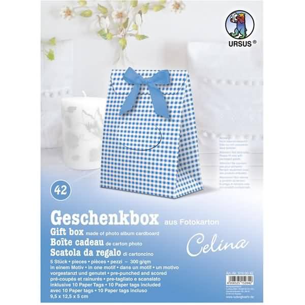 Geschenkbox Celina 9,5x12,5x5cm VE=5 Stück Motiv: 42
