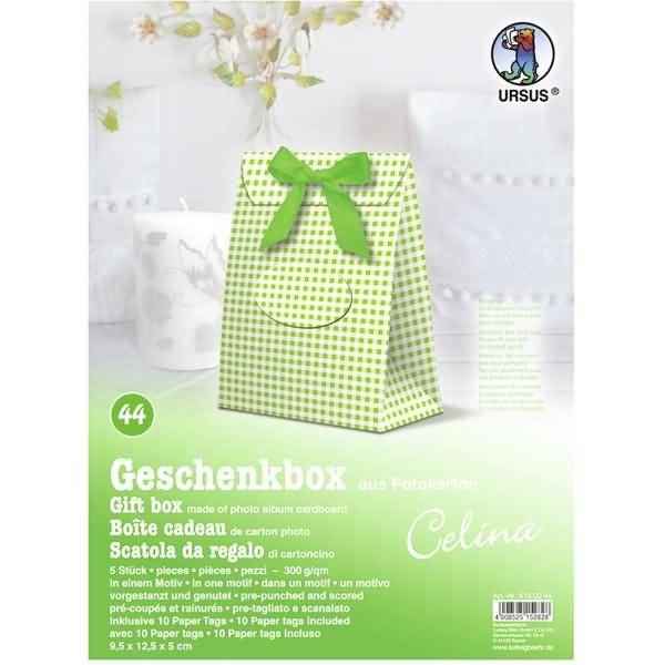 Geschenkbox Celina 9,5x12,5x5cm VE=5 Stück Motiv: 44