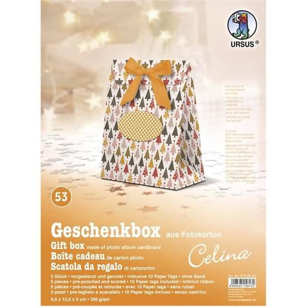 Geschenkbox Celina 9,5x12,5x5cm VE=5 Stück Motiv: 53