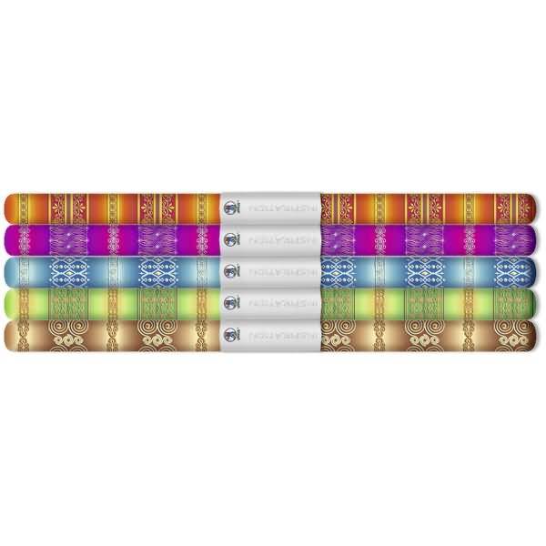 Transparentpapier Rolle 115g/qm 50x61cm Bordüren 5 Motive sortiert VE=5 Stück